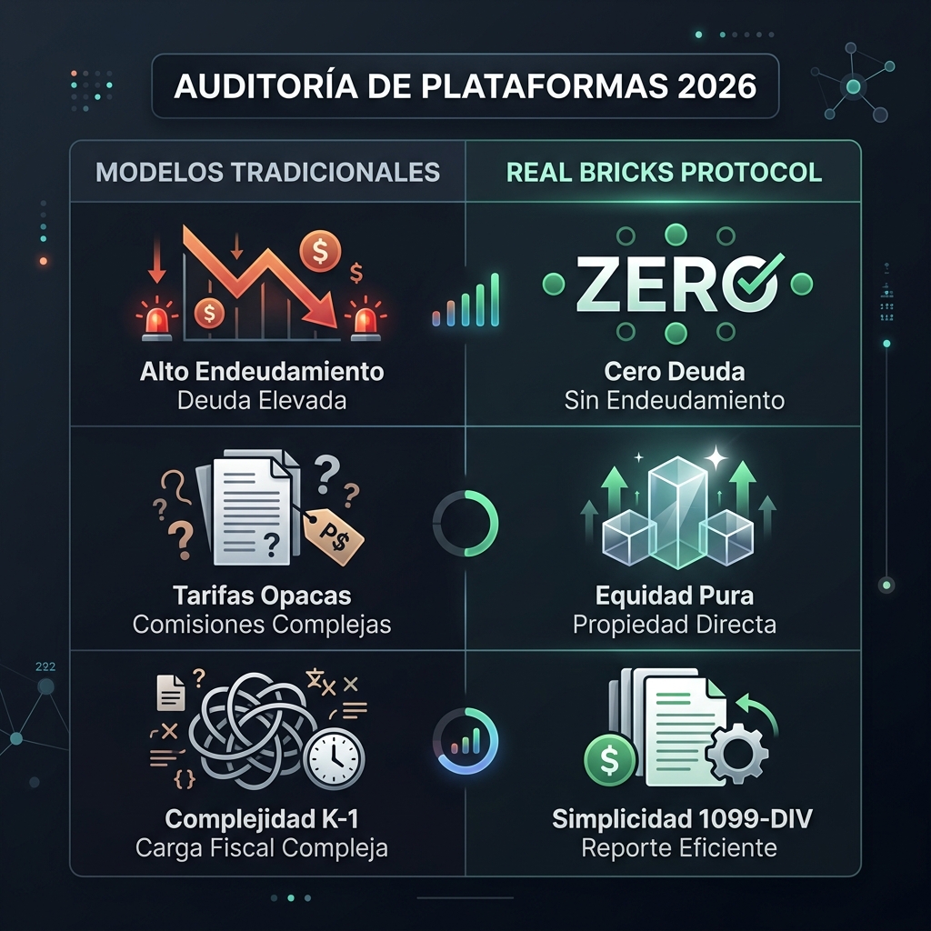 Auditoría Real Bricks vs Competidores